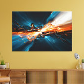 Kosmische Fusie Canvas Afdruk (Insitu (Woonkamer))