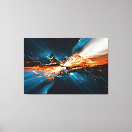 Kosmische Fusie Canvas Afdruk (Voorkant)