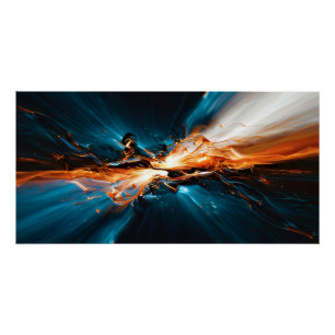 Kosmische Fusie Perfect Poster
