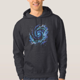 Kosmische Galaxy Draai Abstract Hoodie