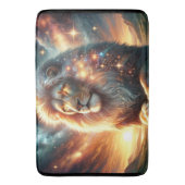 Kosmische Galaxy Space Lion Leeuw Sterkte Astrolog Badmat (Voorkant Verticaal)
