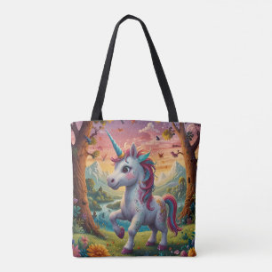 Kosmische Gardiaan Eenhoorn Tote Bag