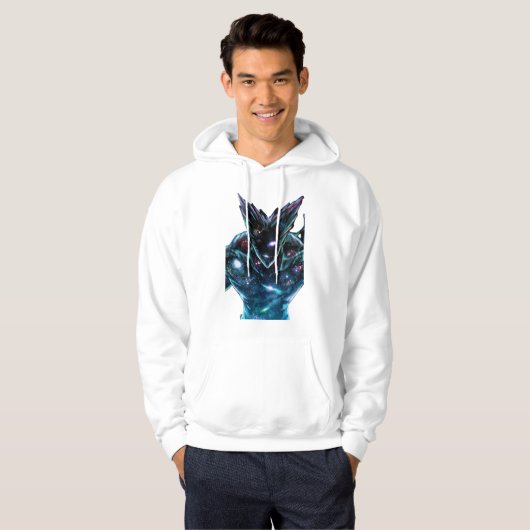 kosmische garudie hoodie (Voorkant volledig)