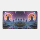 Kosmische gebieden: buitenaardse werelden in beweg bureaumat (Voorkant)