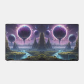 Kosmische gebieden: buitenaardse werelden in beweg bureaumat (Voorkant)