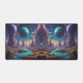 Kosmische gebieden: buitenaardse werelden in beweg bureaumat (Voorkant)