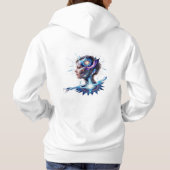 Kosmische geest - Verken het universum binnenin Hoodie (Achterkant)