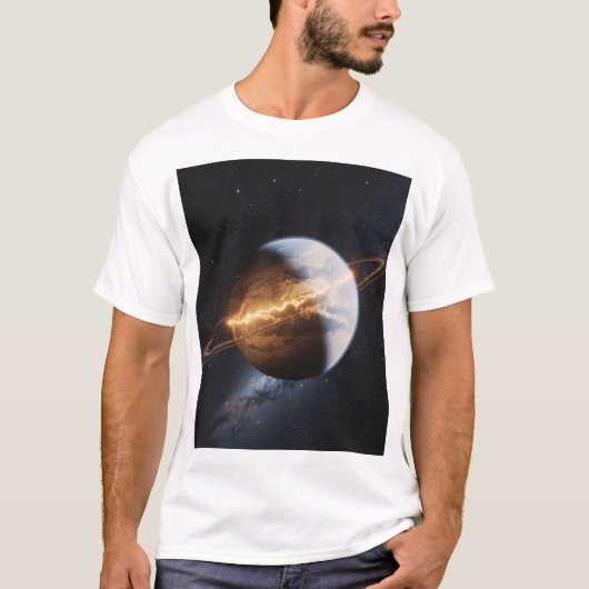 Kosmische genezing -- ruimtebeeld  t-shirt (Voorkant)