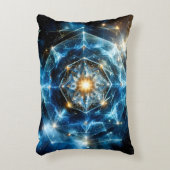 Kosmische Geometrie Mandala Ster Heelal Abstract Accent Kussen (Voorkant(Verticaal))