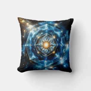 Kosmische Geometrie Mandala Ster Heelal Abstract Kussen