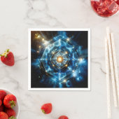 Kosmische Geometrie Mandala Ster Heelal Abstract Servet (Insitu)