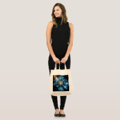 Kosmische Geometrie Mandala Ster Heelal Abstract Tote Bag (Voorkant (model))