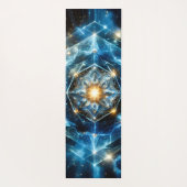 Kosmische Geometrie Mandala Ster Heelal Abstract Yogamat (Achterkant)