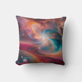 kosmische geometrische samenstelling kussen