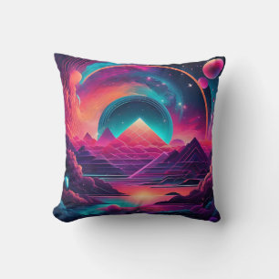 kosmische geometrische samenstelling kussen