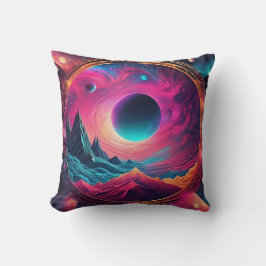 kosmische geometrische samenstelling kussen