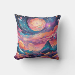 kosmische geometrische samenstelling kussen