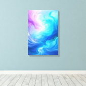 Kosmische Getijden: Bevroren Vlam Print (Insitu (Houten vloer))