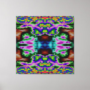 kosmische gewikkelde doek canvas afdruk