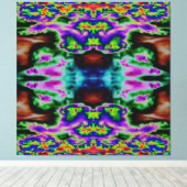 kosmische gewikkelde doek canvas afdruk (Insitu (Houten vloer))