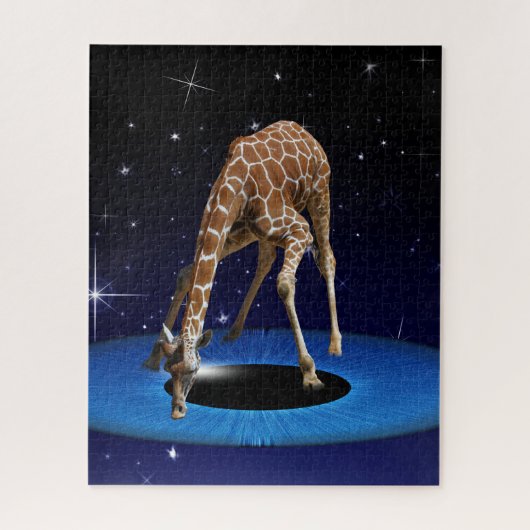 KOSMISCHE GIRAFFE LEGPUZZEL (Verticaal)