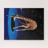 KOSMISCHE GIRAFFE LEGPUZZEL (Horizontaal)