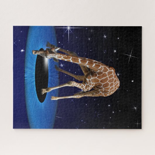 KOSMISCHE GIRAFFE LEGPUZZEL (Horizontaal)