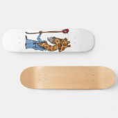 Kosmische Giraffe Schaats Deck Skateboard (Horizontaal)