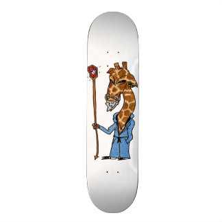 Kosmische Giraffe Schaats Deck Skateboard