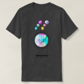 kosmische gitaar t-shirt (Design voorkant)