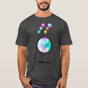 kosmische gitaar t-shirt