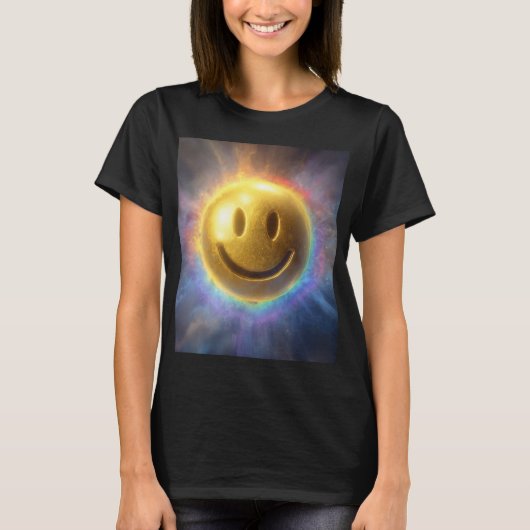 Kosmische Glimlach van Uitlijning T-shirt (Voorkant)
