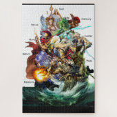 kosmische godheid legpuzzel (Verticaal)