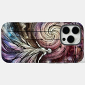 Kosmische Godin met Draaikolkstelsel en Planeten Case-Mate iPhone Case (Achterkant (horizontaal))