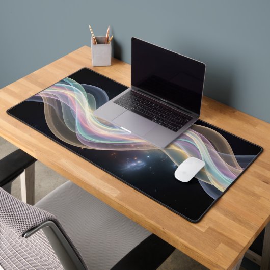 Kosmische Golf Galaxy Licht Abstracte Deckmat Bureaumat (Kantoor 2)