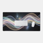 Kosmische Golf Galaxy Licht Abstracte Deckmat Bureaumat (Keyboard & Muis)