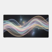 Kosmische Golf Galaxy Licht Abstracte Deckmat Bureaumat (Voorkant)