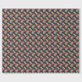 kosmische golven cadeaupapier (Vlak)