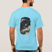 Kosmische golven. t-shirt (Achterkant)