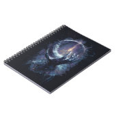Kosmische Hand Donkere Fantasie Notitieboek (Linkerzijde)