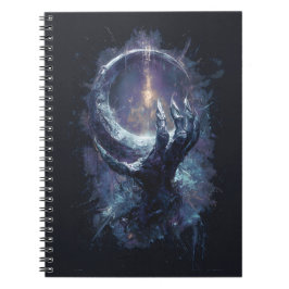 Kosmische Hand Donkere Fantasie Notitieboek