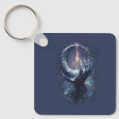 Kosmische Hand Donkere Fantasie Sleutelhanger (Voorkant)