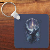Kosmische Hand Donkere Fantasie Sleutelhanger (Voorkant)