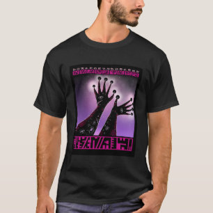 Kosmische handen een buitenaardse boodschap t-shirt