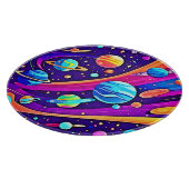 Kosmische Harmonie Kunst Snijplank (Hoek)