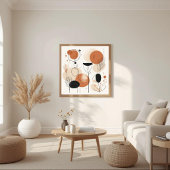 Kosmische Harmonie | Moderne Abstracte Geometrisch Poster