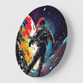 Kosmische harmonie: verloren in de ruimte grote klok (Hoek)