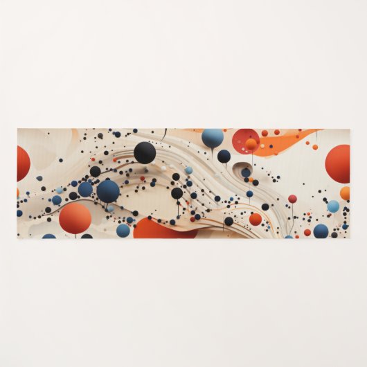 Kosmische Harmonie Yoga Mat (Voorkant (horizontaal))