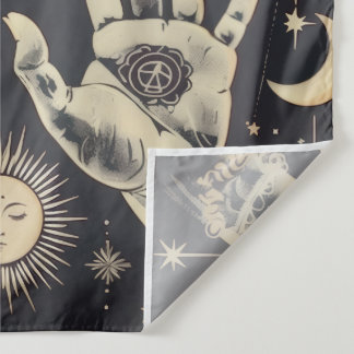 🌙 Kosmische Harmonie Zon & Maan Tapijt Wandkleed