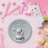 Kosmische! Hemelse 1e Jongen Verjaardag Papieren Bordje (Feest)